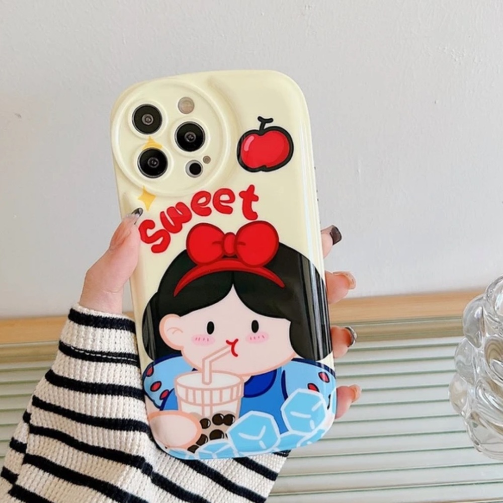 Snow White princess iPhone 12 case cover protector silicone Apple cartoon new
